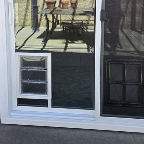 Pet Door Installation in Sliding Door